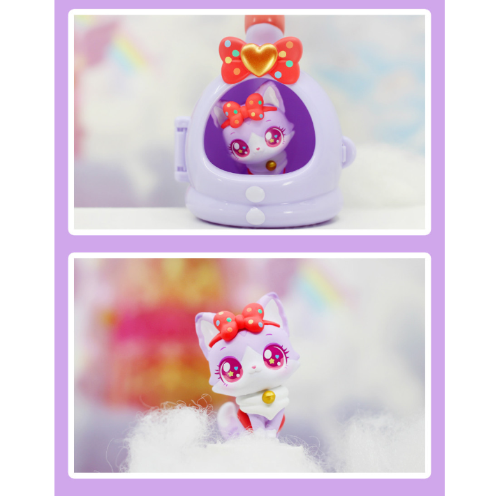 WishCat Figure WITTYMEOW Korean Animation Wish Cat Toy 2024 New