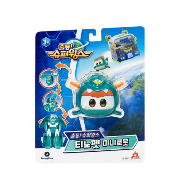 Super Wings TINO PET Mini Robot Super Pet Transformation Toy 2023