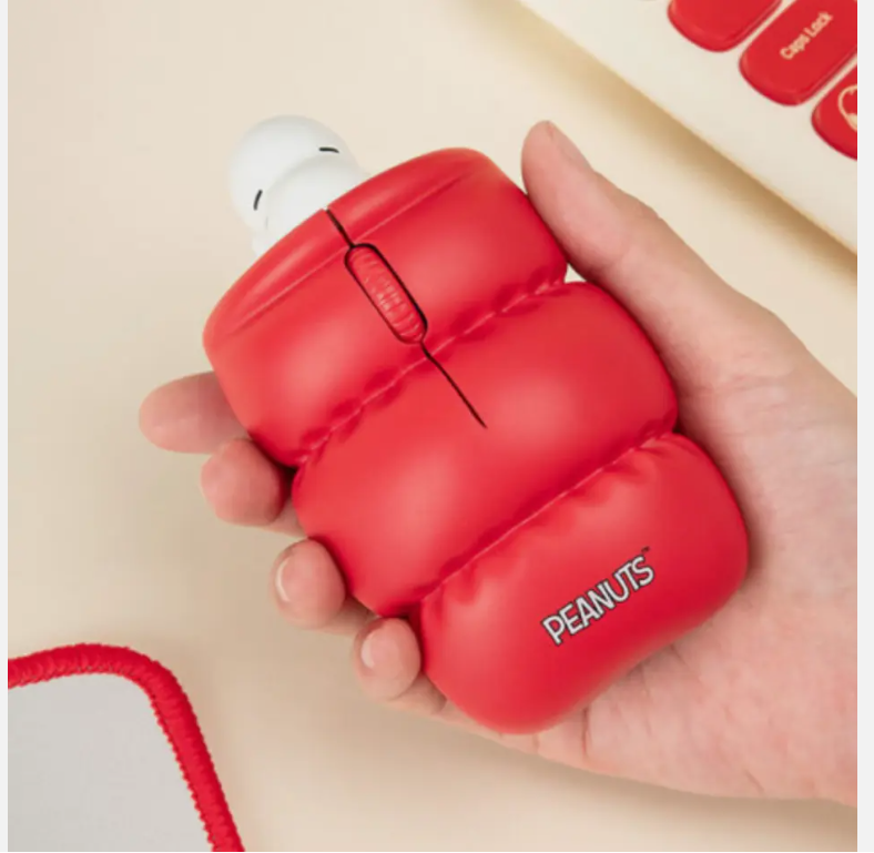 PEANUTS Snoopy Figure Bluetooth Wireless Mouse DPI 12000 / Korea