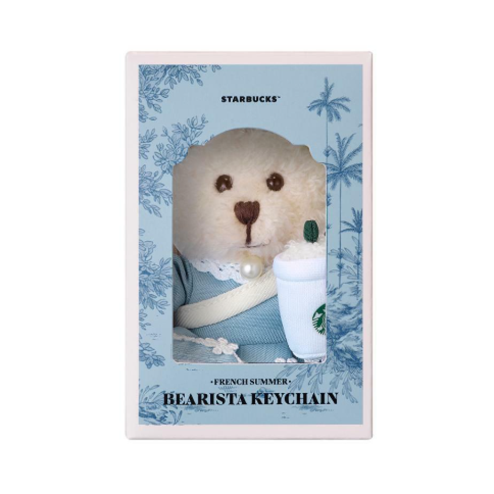 Starbucks Korea 2024 * French summer bearista key chain