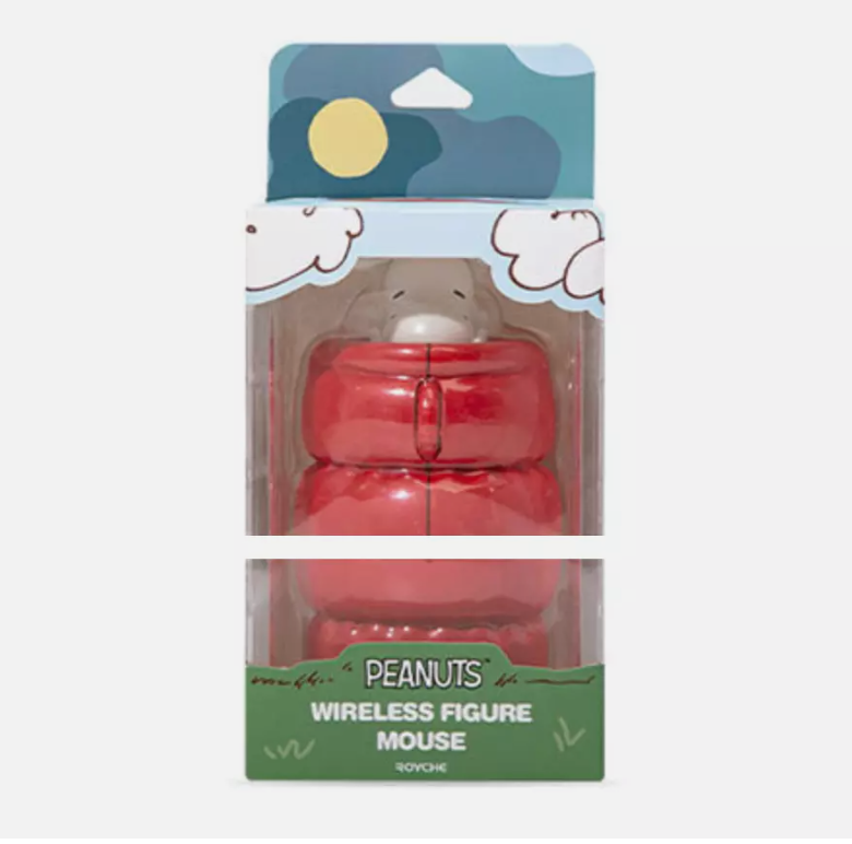 PEANUTS Snoopy Figure Bluetooth Wireless Mouse DPI 12000 / Korea