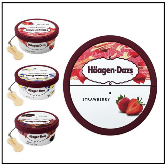 Samsung Galaxy Buds3 / Buds 3 Pro Häagen-Dazs Mini Cup Cover Case Official