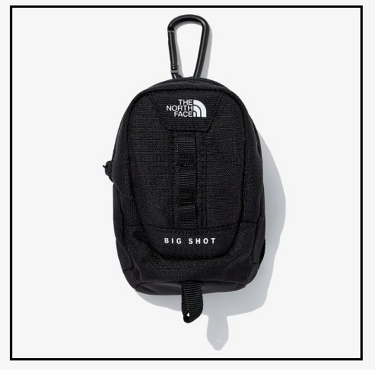 NEW THE NORTH FACE MINI BIG SHOT POUCH NN2PQ12A BLACK