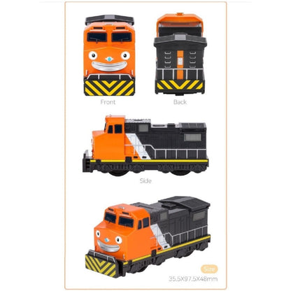 TITIPO and Friends 3 (Manny Setter Steam) Pullback Mini Train Toy Set 3