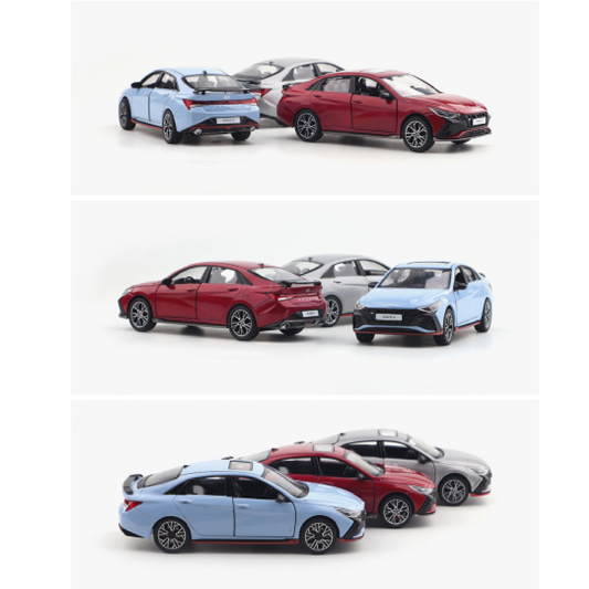 Hyundai Motor Car * Avante N * Mini Diecast 1:38 Scale Miniature Display Toy