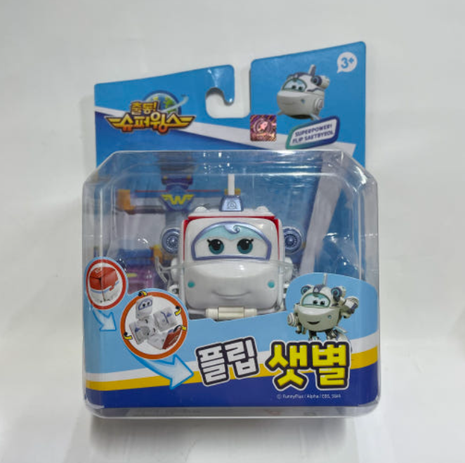 Super Wings 2023 Flip Transformer Robot Figure Jett Dizzy Donnie Paul Astra Mina