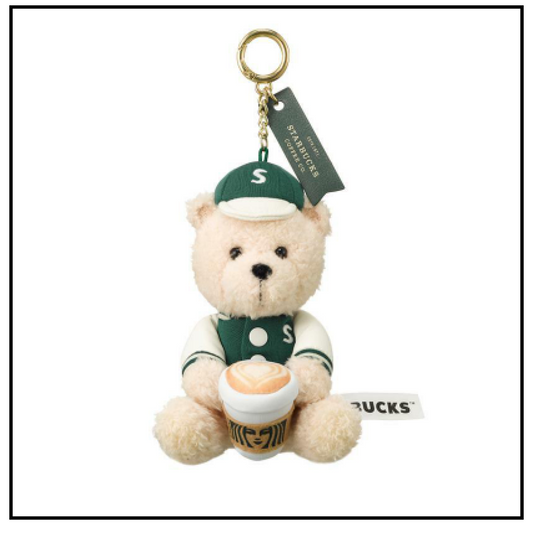 Starbucks Korea 2023 * The 1st store Bearista keychain Keyring