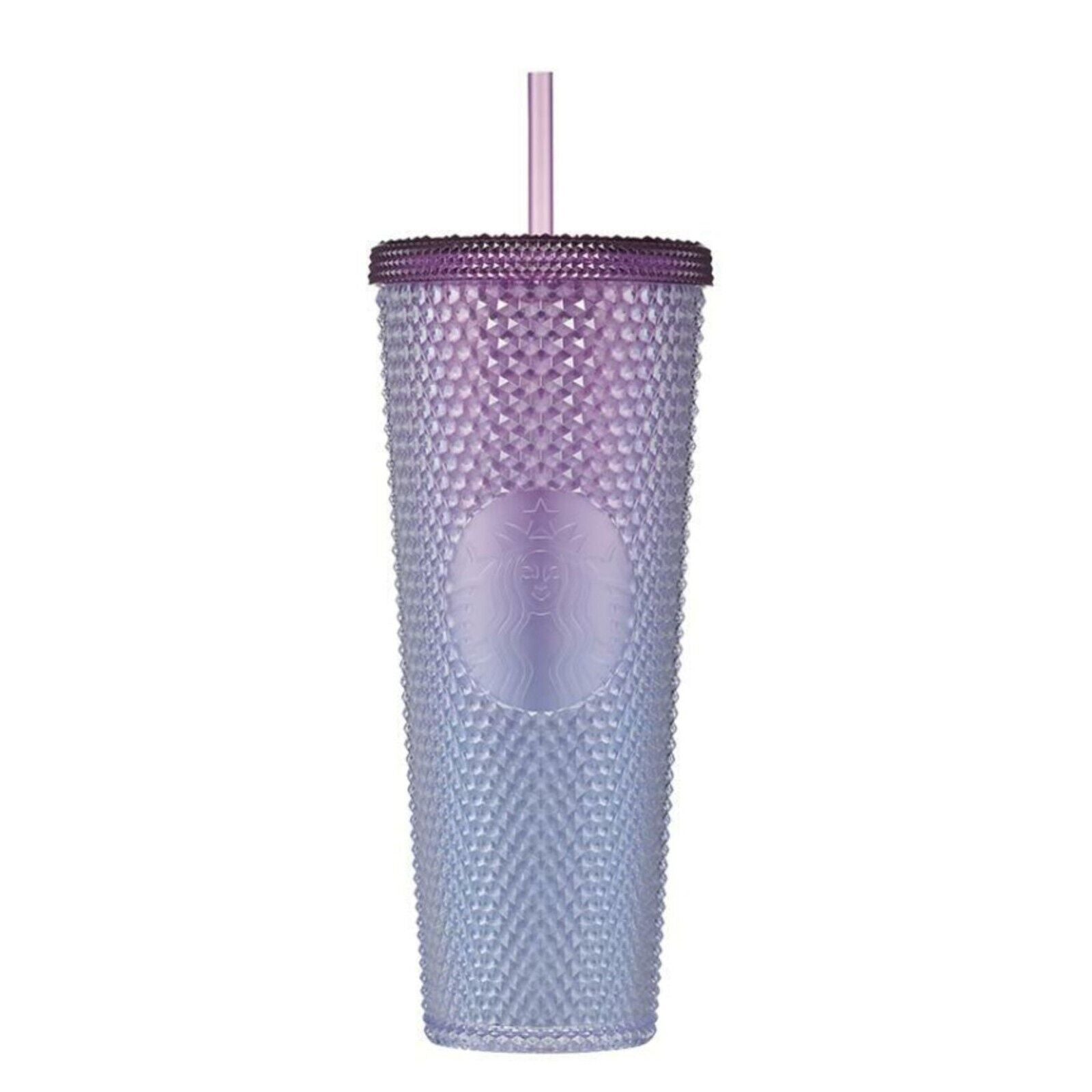 Starbucks 2022 Korea Limited * 22 Cherry Blossom Purple Beam Stud Cold Cup 710ml