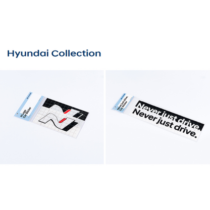Hyundai N Collection ‘Never Just Drive.’ N Logo Car Sticker Set N Performance