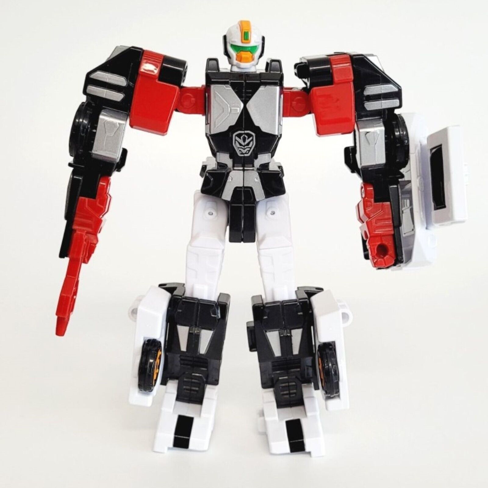 Hello Carbot SUPPORTYBOOM Transformer Robot Police Car Action Figure Korean Toy