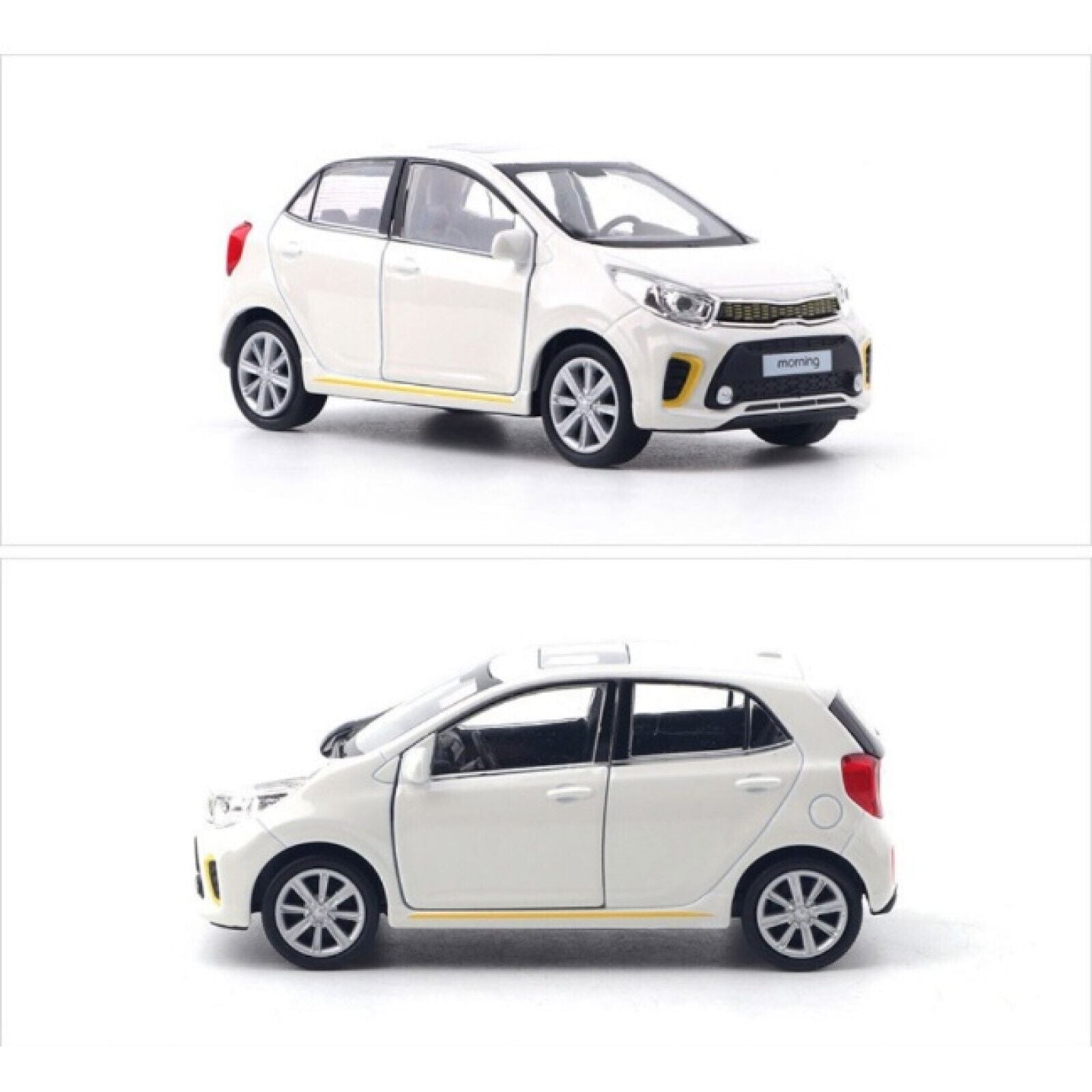 KIA Motor Car * Morning * Mini Diecast 1:38 Scale Miniature Display Toy