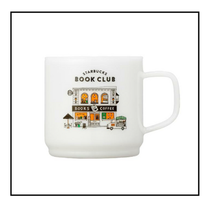 Starbucks Korea 2024 Autumn BookClub Milk Glass 355ml