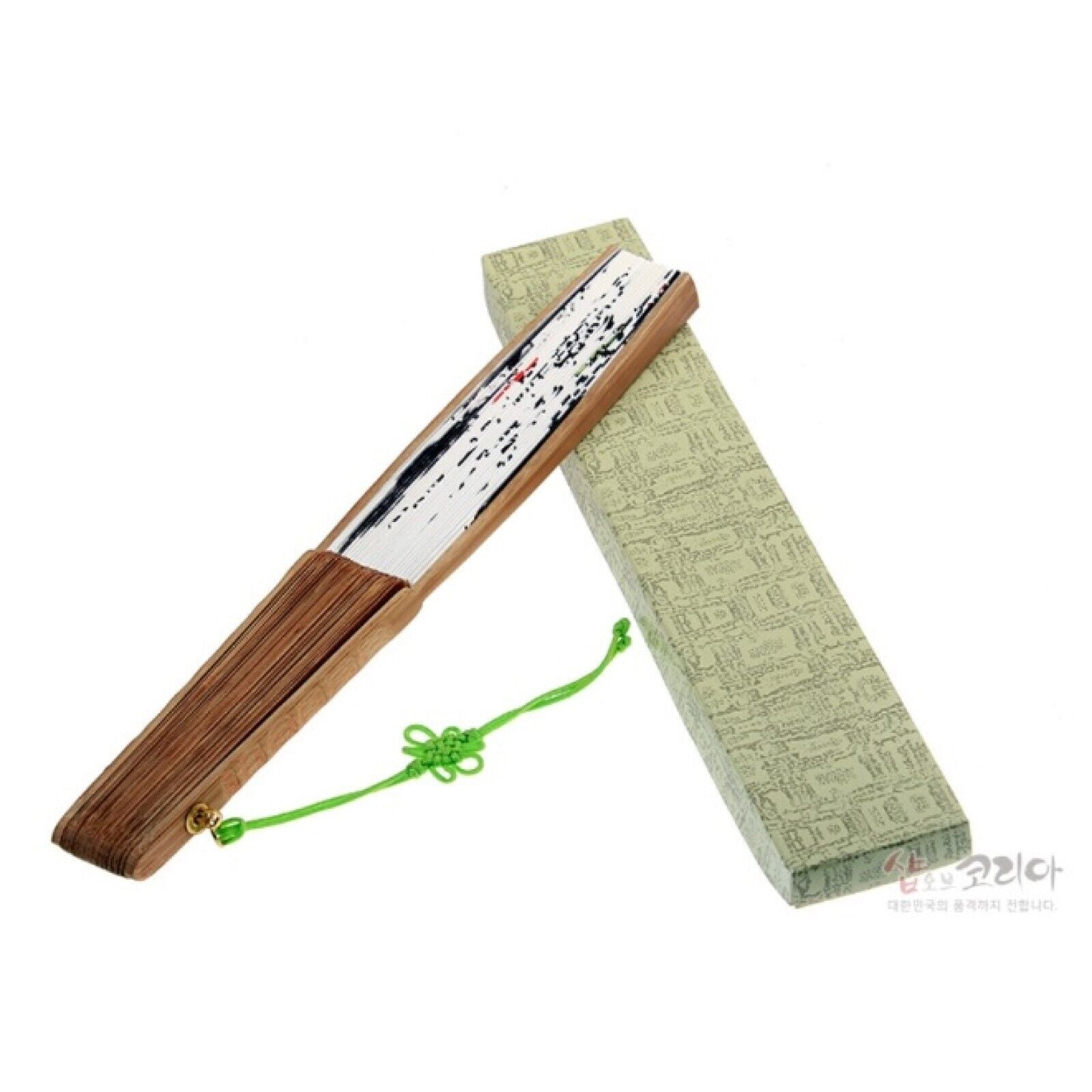 [ *Korean Traditional Crafts] Folding Hand Fan Korean Paper Southward Design