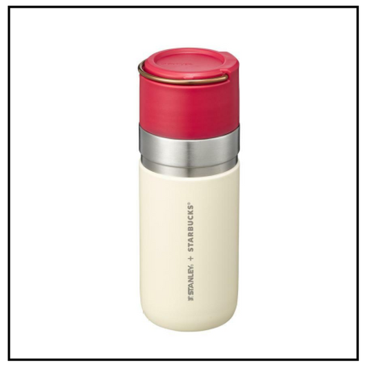 STARBUCKS KOREA 2023 * X-mas stanley go cream vacuum 500ml