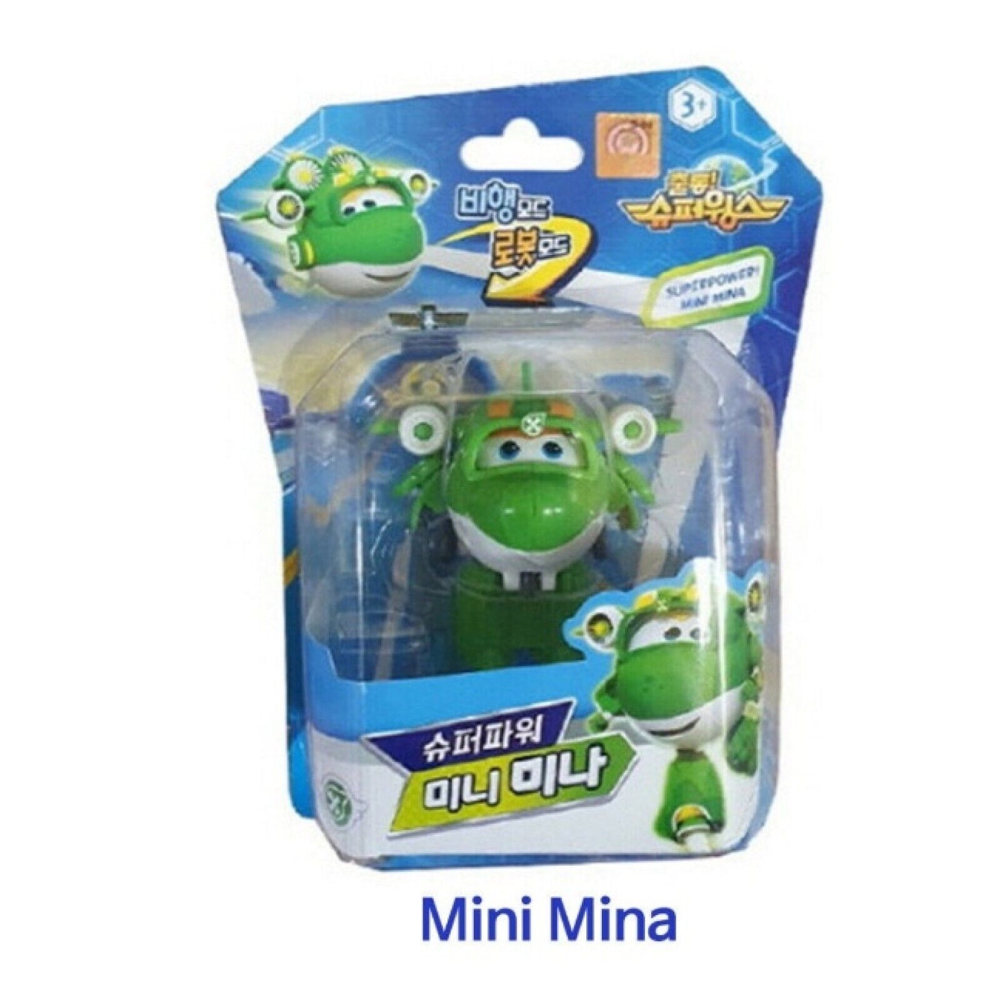 Mini Super Wings Super Power Transformer Robot Action Figure Korean Toy 11 type
