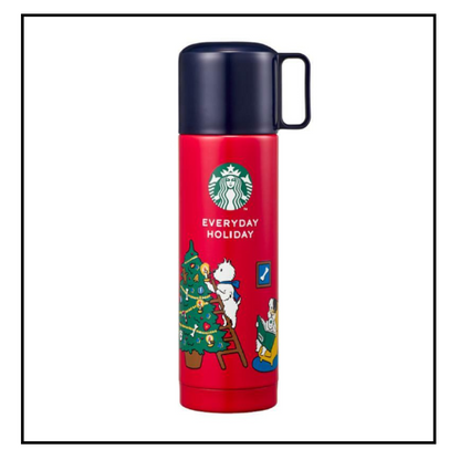 Starbucks Korea 2024 Holiday Friends FEJ Vacuum 500ml holidayfriends