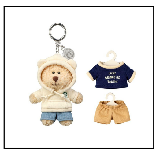 Starbucks Korea 2024 * Cool Summer bearista Key Chain