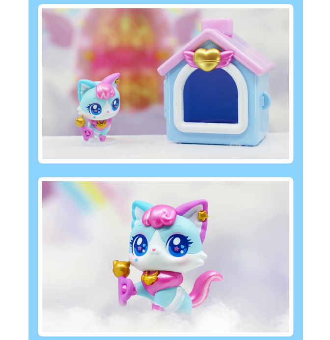 WishCat Figure STARMEOW Korean Animation Wish Cat Toy 2024 New