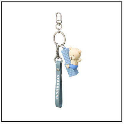 STARBUCKS KOREA 2023 * Haeundae X the sky bearista key chain