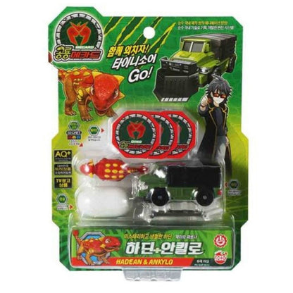 [ 2022 Renewal] Dino Mecard Tinysaur Collection Dino Transformer Toy Capture car