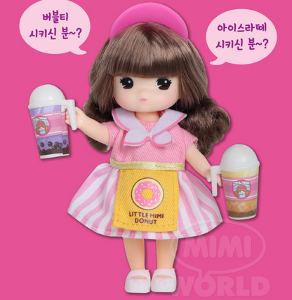 Mimi World Where are you going? Little Mimi Doll Sweet Donut Cafe