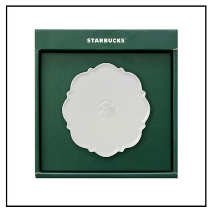 Starbucks Korea 2024 Mujagi Round Dessert Plate