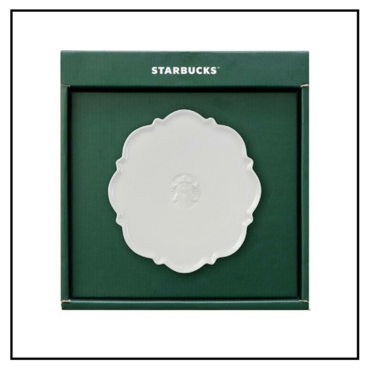 Starbucks Korea 2024 Mujagi Round Dessert Plate