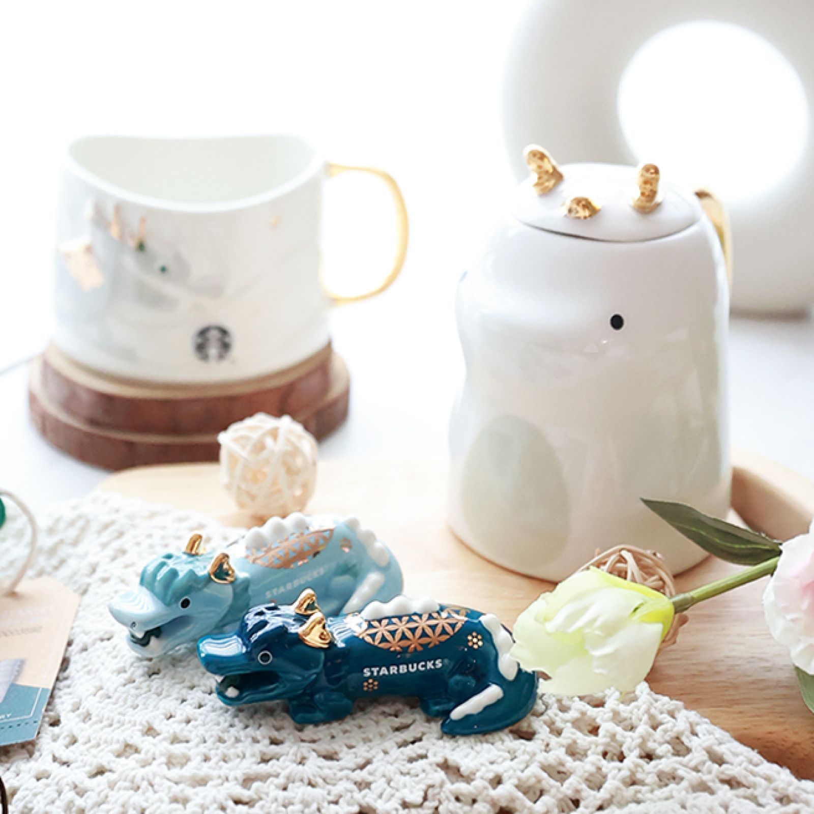 STARBUCKS KOREA 2024 * new year Baby Dragon Mug 296ml
