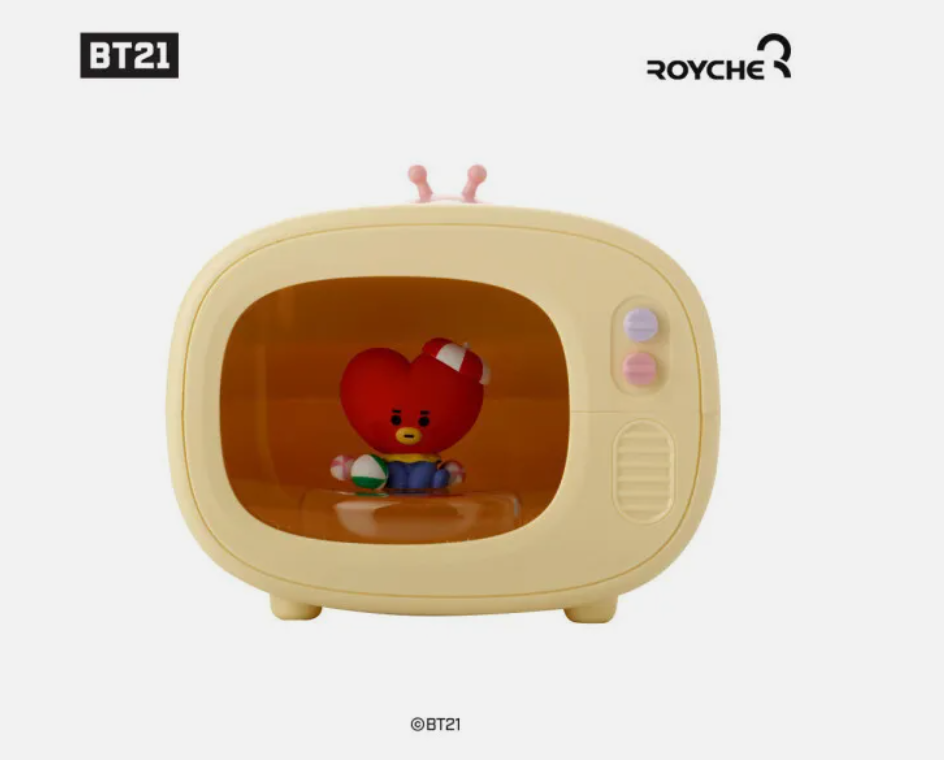 BTS BT21 Official Baby Jelly Candy TV Humidifier Figure Humidifier Mood Light