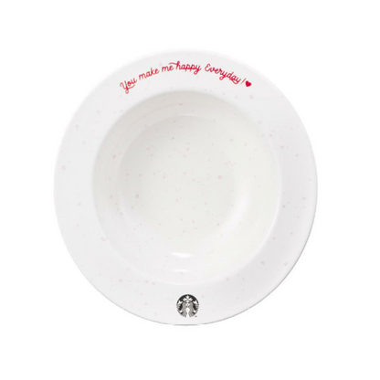Starbucks Korea 2024 * Popping Love Bowl & Cutlery Set Valentine's Day Promotion