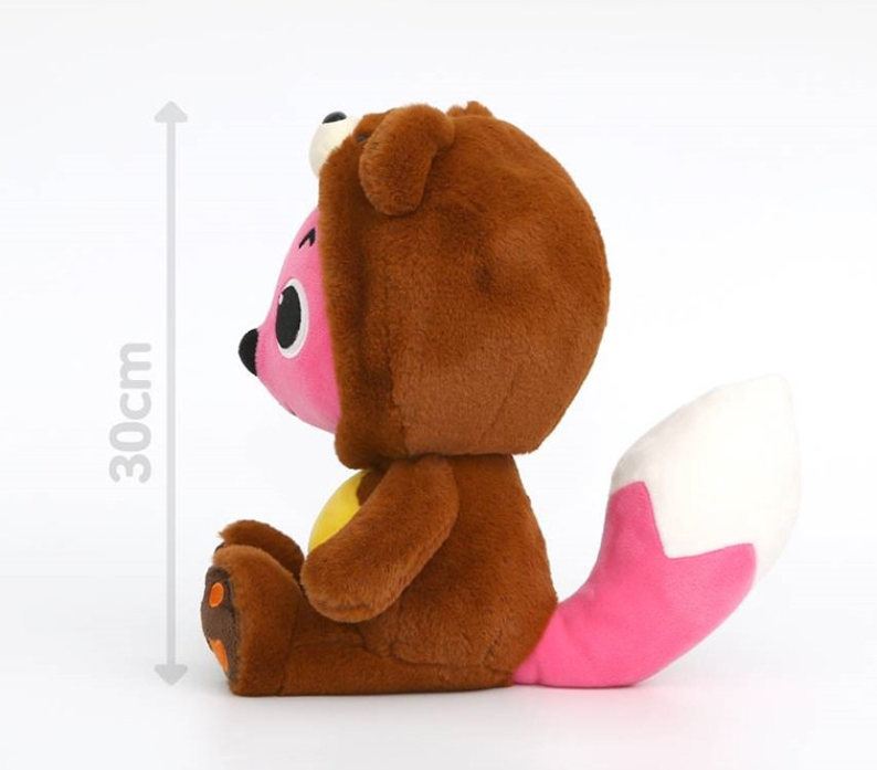 Pinkfong Wonder star Plush Doll Bear Pinkfong 30cm TV Character Korean Toy