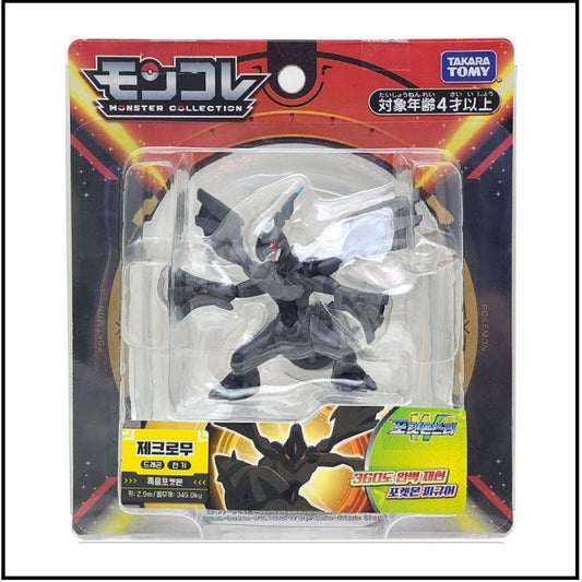 Pokemon Moncolle Series Zekrom Original Action Figure Toy Collection Takaratomy