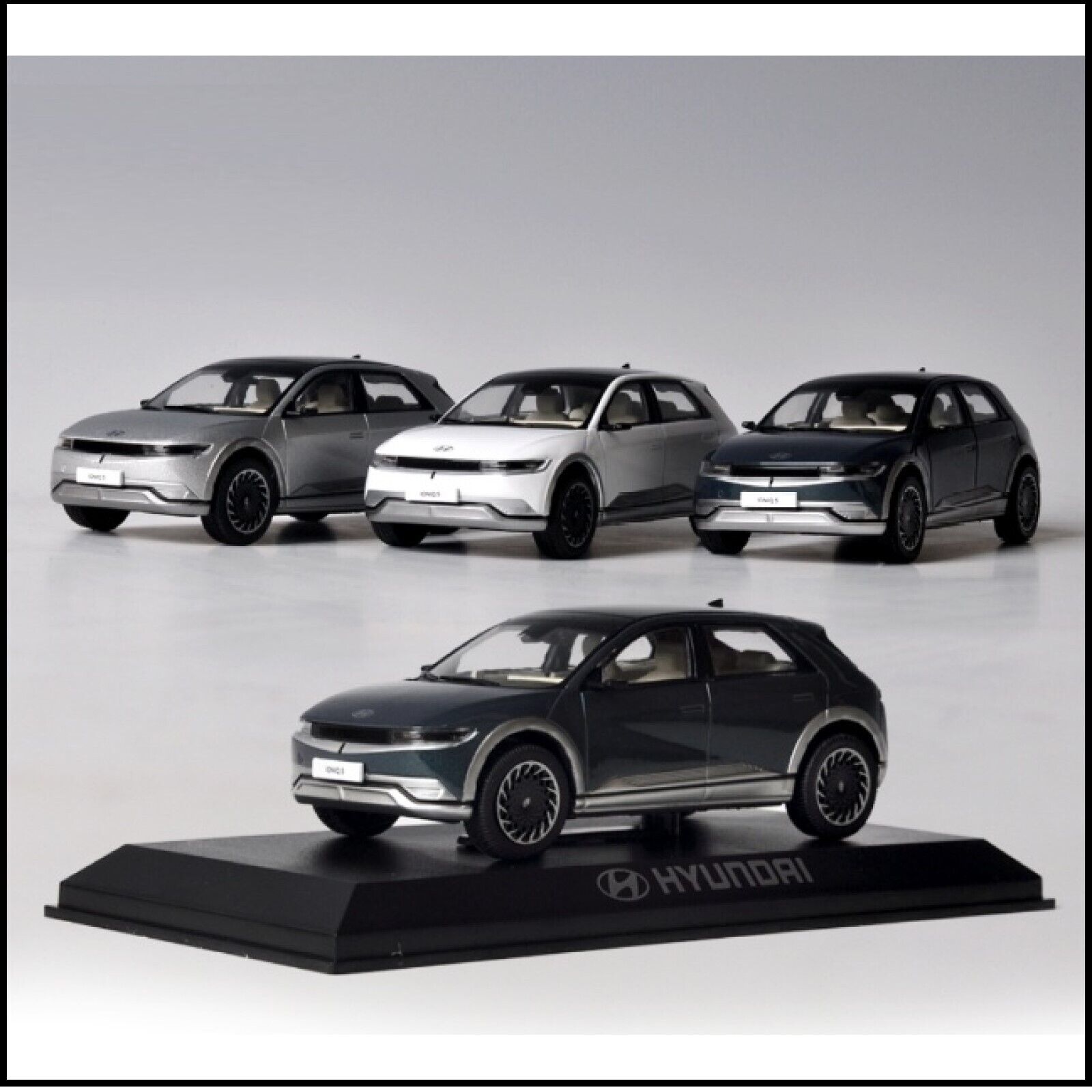 Hyundai * IONIQ 5 * 1:43 Miniature Diecast model Display Car Toy
