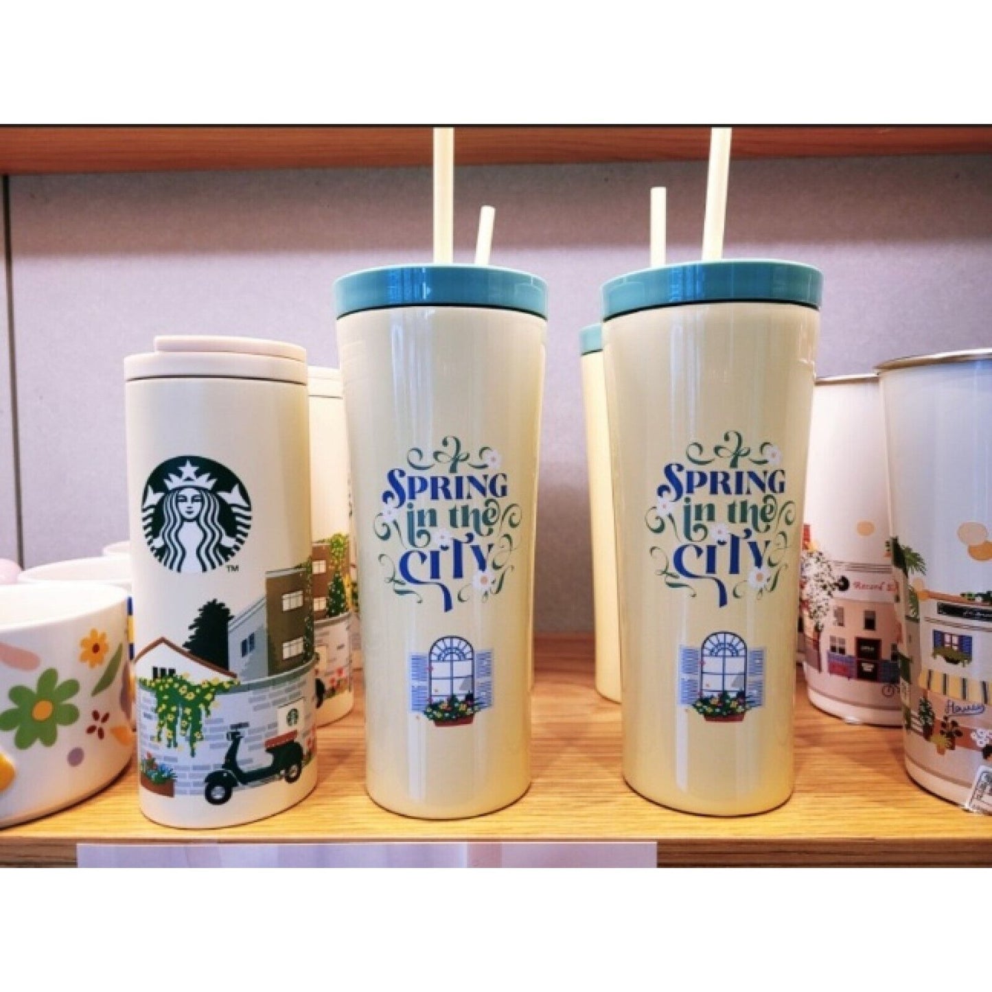 Starbucks 2023 Korea Limited* 23 SS Urban Spring Phinney Cold cup 473ml