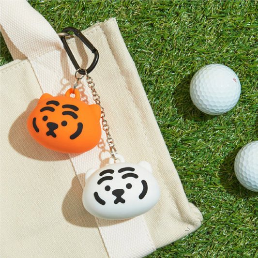 Mujik Tiger Golf Supplies Silicone Golf Ball Pouch