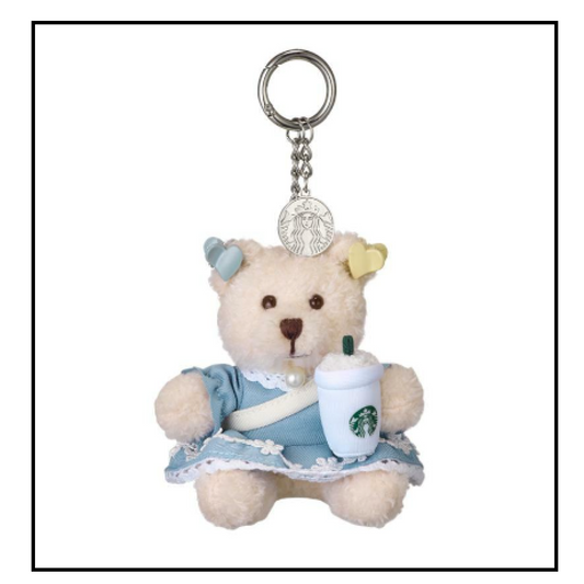 Starbucks Korea 2024 * French summer bearista key chain