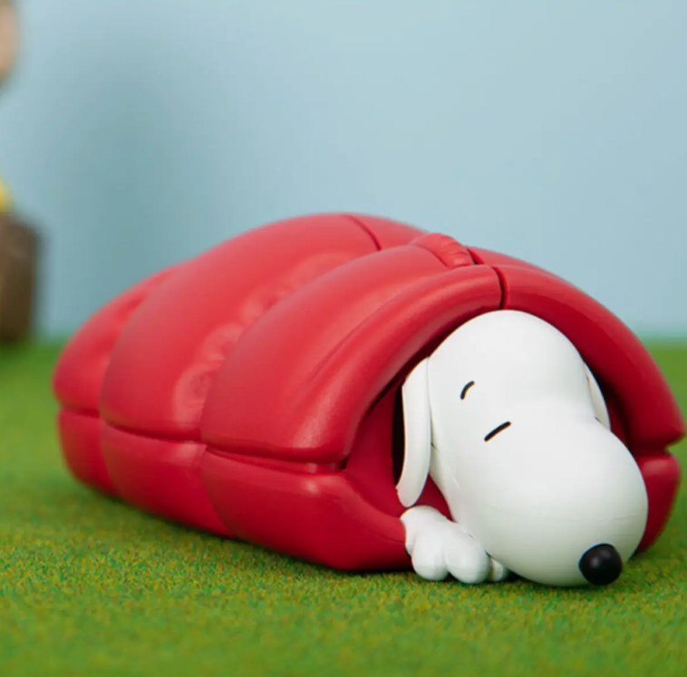 PEANUTS Snoopy Figure Bluetooth Wireless Mouse DPI 12000 / Korea