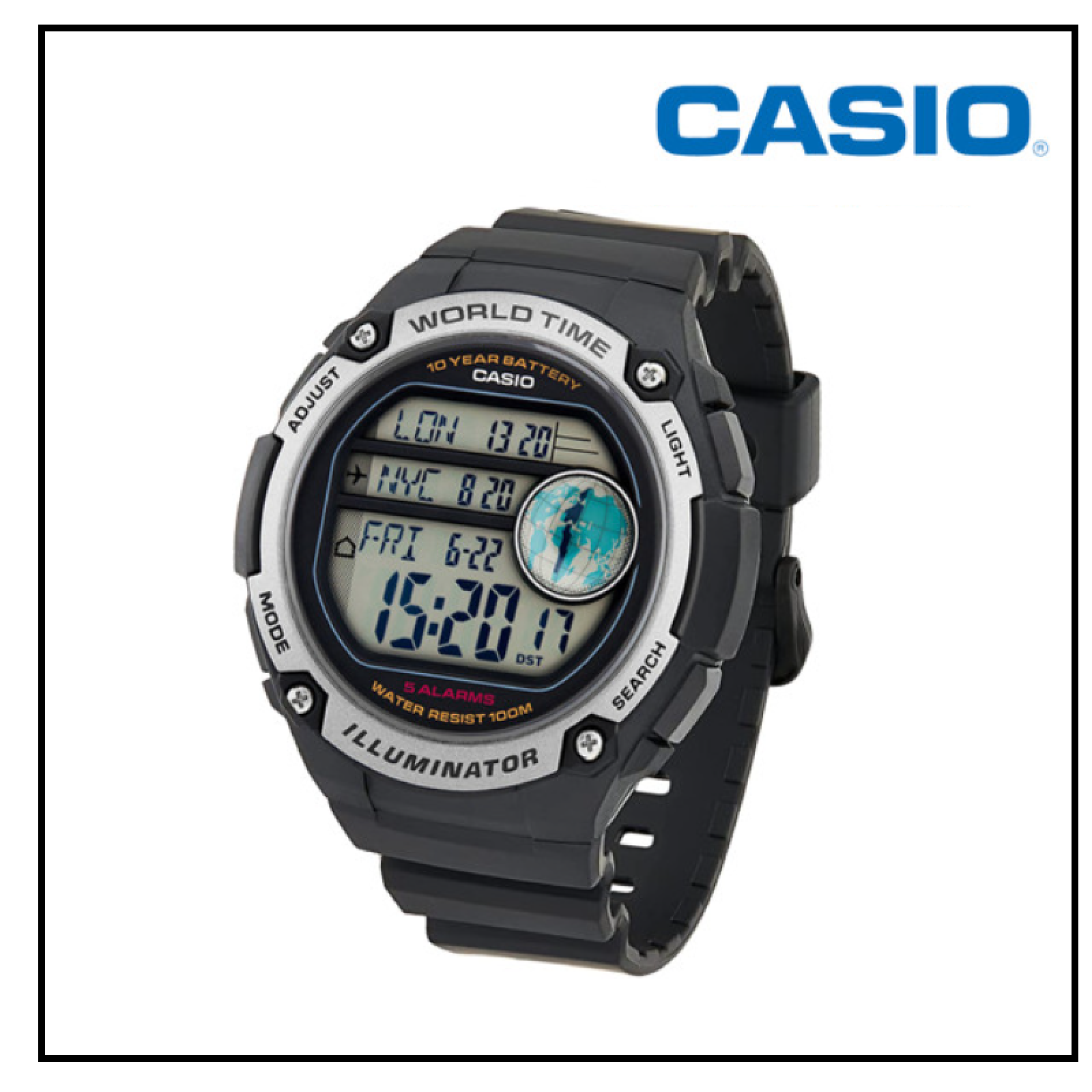 [ CASIO *] Digital Men's Watch AE-3000W-1A