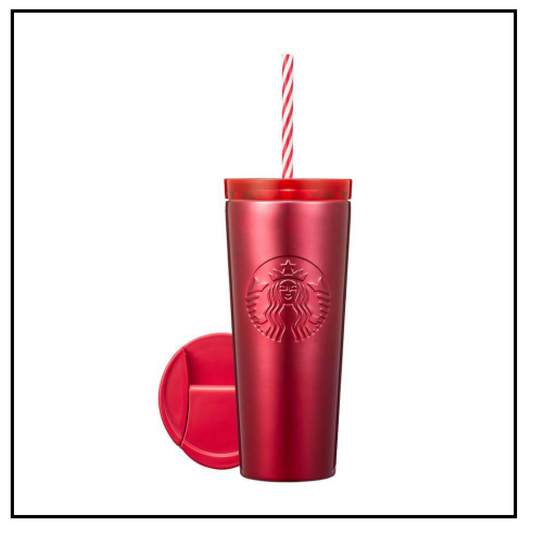 STARBUCKS KOREA 2023 * Christmas SS Holiday glam value phinney coldcup 473ml