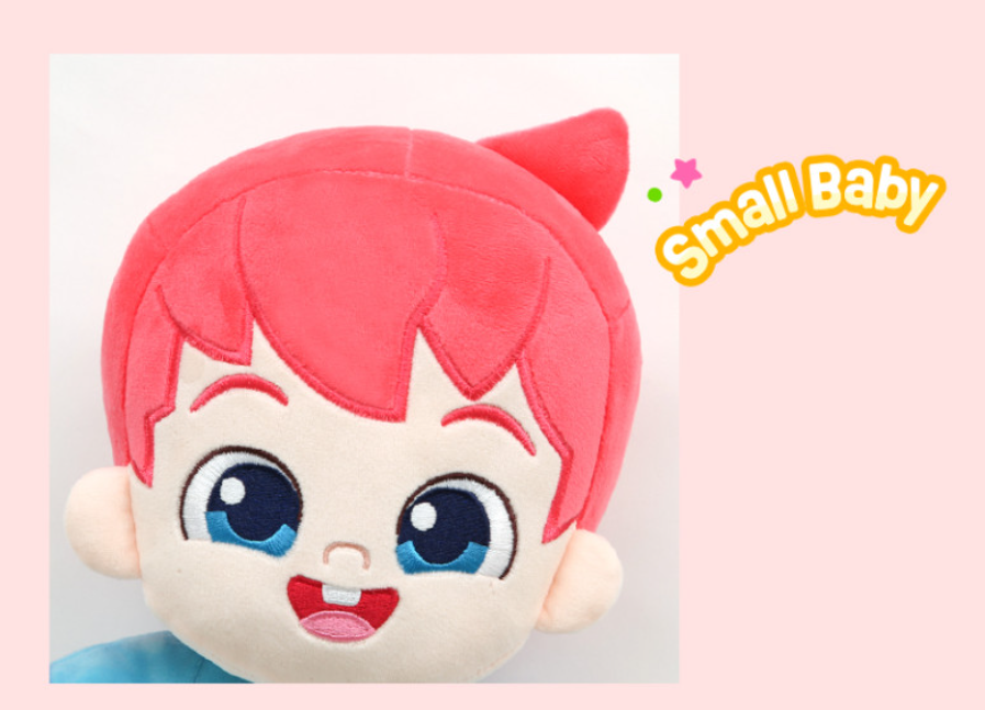 Pinkfong Bebefinn Plush Doll 30cm 11.8" Official Korean Animation Toy for kids