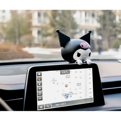 SANRIO MONITOR & VEHICLE AIR FRESHENER / KUROMI