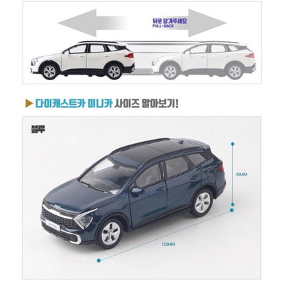 KIA Motor Car * Sportage NQ4 * Mini Diecast 1:38 Scale Miniature Display Toy