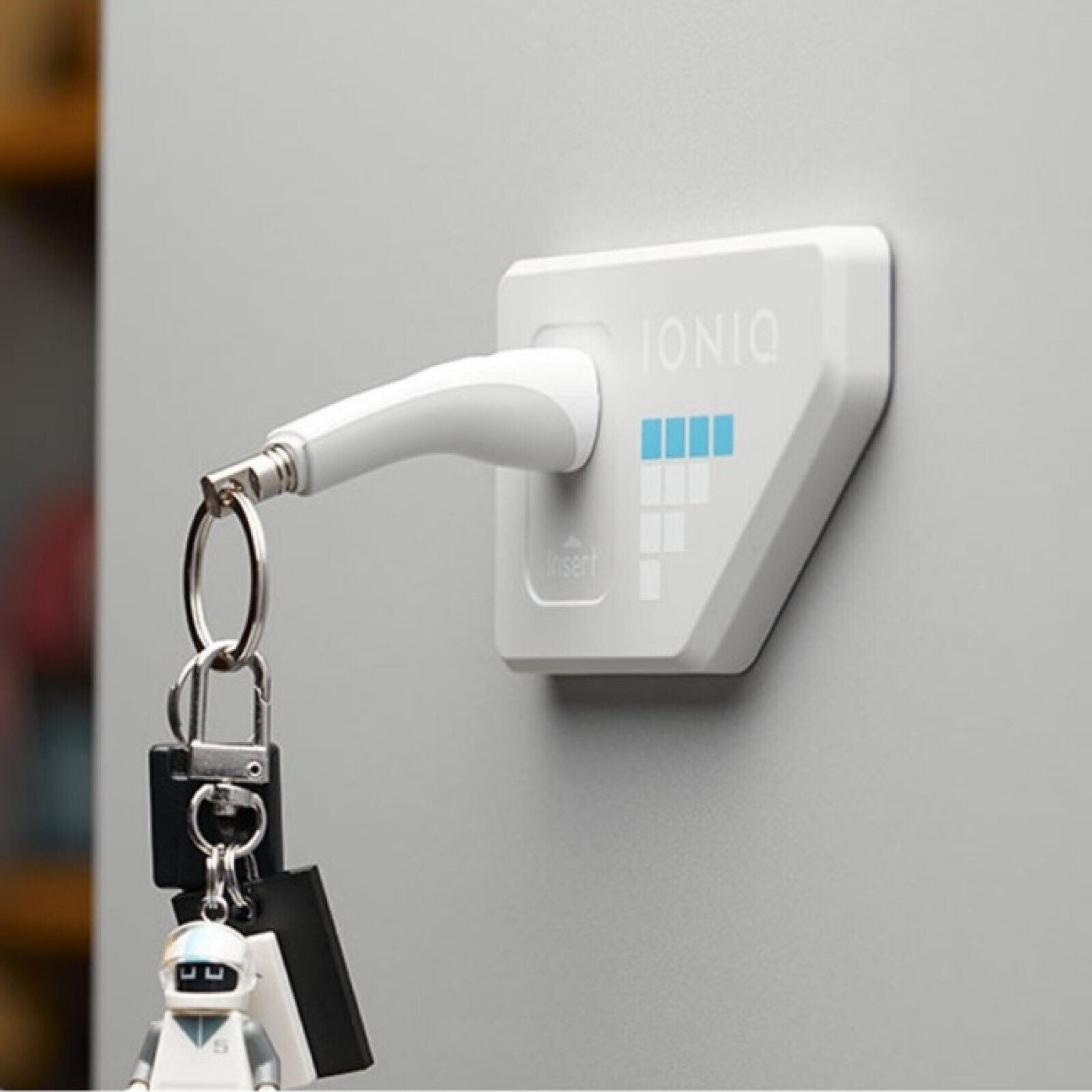 Pixel Key Ring for Hyundai Ioniq 5 Magnetic Key Holder Genuine accessories