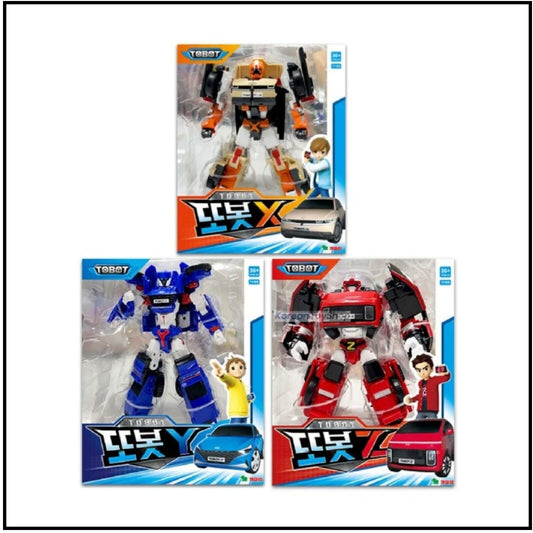 TOBOT 2023 New Tobot X Y Z 3-Type Transformer Robot Hyundai Car Action Toy