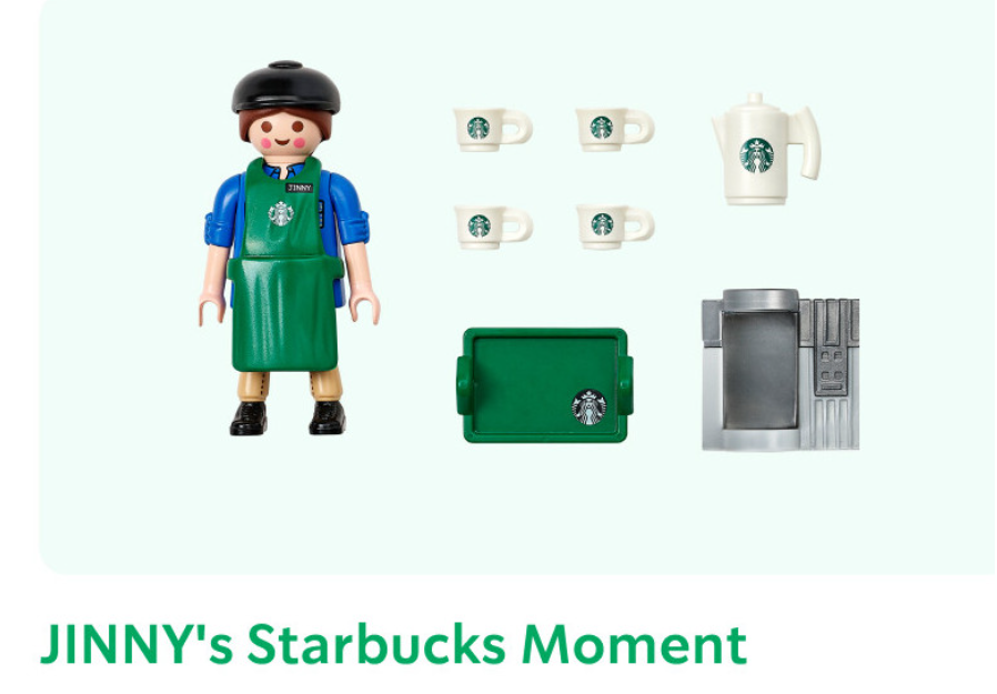 Starbucks Korea 2024 Playmobil figures MEET THE BUDDY'S MOMENT Special set