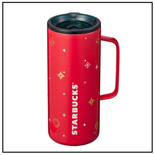 STARBUCKS KOREA 2023 * Christmas SS Holiday glam tank tumbler 503ml