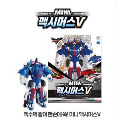 Tobot V Mini MAXIMUS V 3-Step Combination Transformer Car Robot Action Figure