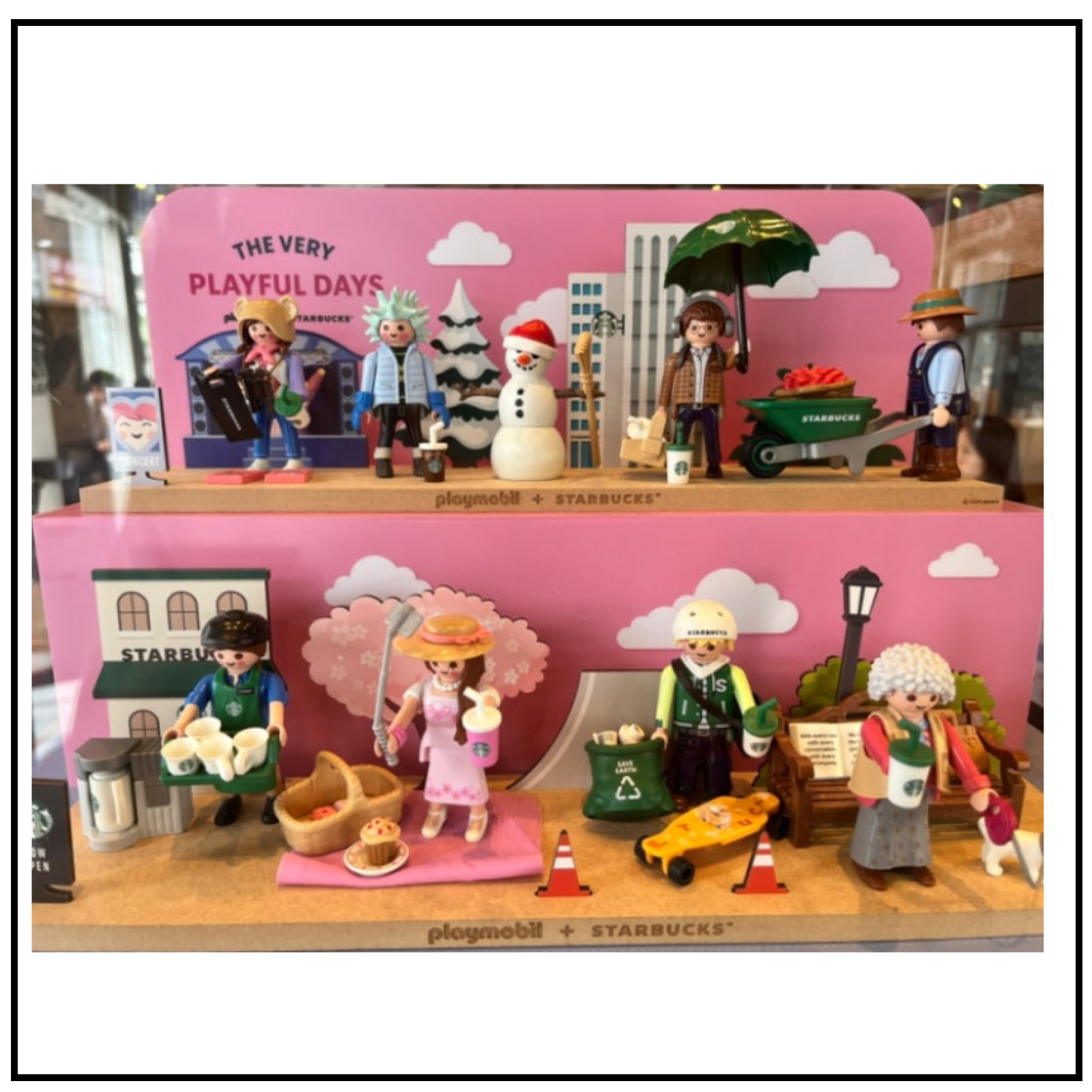 Starbucks Korea 2024 Playmobil figures MEET THE BUDDY'S MOMENT Special set