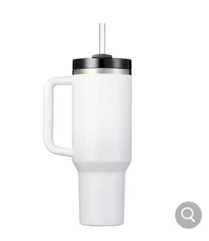 Starbucks Korea 2024 Autumn SS White Stanley Quencher Tumbler 1183ml