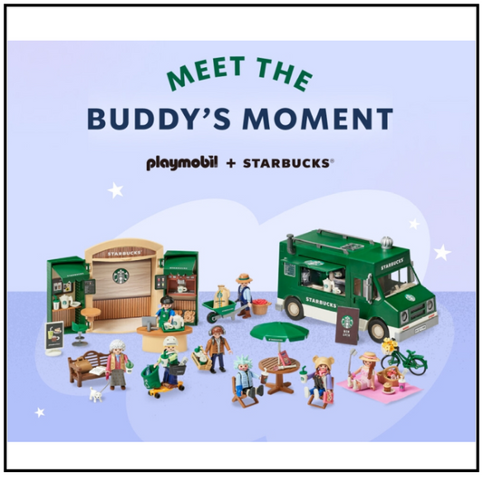 Starbucks Korea 2024 Playmobil figures MEET THE BUDDY'S MOMENT Special set